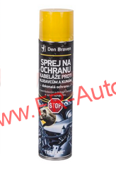 Ochanný spray na káble pred hlodavcami a kunami