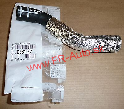 Hadica turba 1.6HDi - spätný chod oleja
