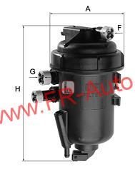 Obal palivového filtra + filter  2.0HDi / 2.2HDi / 2.8HDi