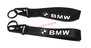 (Nylon - čierna) Kľúčenka BMW- 1ks