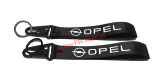 (Nylon - čierna) Kľúčenka OPEL - 1ks