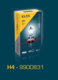 Žiarovka H4 60/55W - VisionPro +150%
